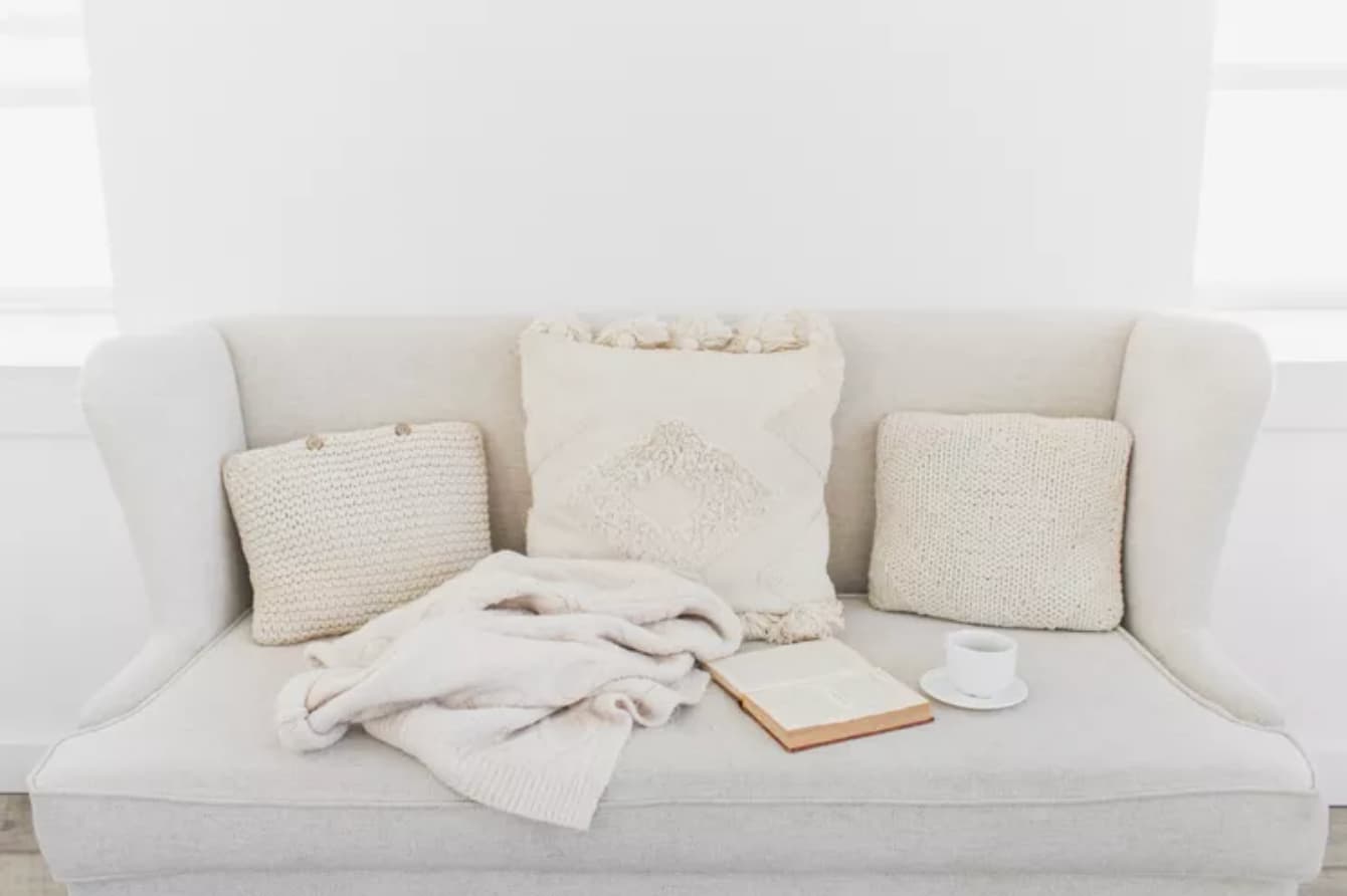 Ghế sofa chất liệu vải bố
